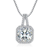 Fashion AAAA+ Zircon Necklaces for Women 2019 Statement Box Chain Wedding/Party Necklace Valentine's Day Gifts