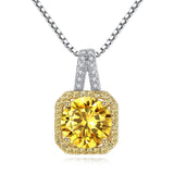 Fashion AAAA+ Zircon Necklaces for Women 2019 Statement Box Chain Wedding/Party Necklace Valentine's Day Gifts