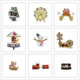 Wooden Doll House With Furnitures and Music