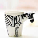 Animal Shape Hand Painted Mug