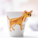 Animal Shape Hand Painted Mug