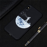 Cute Painted Soft TPU Case For iPhone XS MAX XR X Silicone Phone Back Protection Cover Case For iPhone 7 8 6 S 6 Plus Cases Coqu