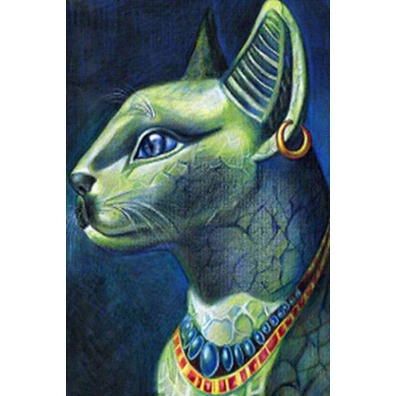 F&S Diamond Painting Store Egyptian Cat God