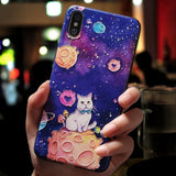 Cute 3D Emboss Cartoon Patterned Phone Case For iphone X 8 7 6 6S Plus Cases Soft Silicone Cover For iphone 5 5s SE Coque