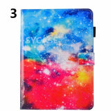 Fashion Painted Tablet Holster For Samsung Galaxy Tab 4 T230 Case Versatile Adjustable Bracket Card Case For SM Tab 7 inch Cover