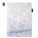 Fashion Painted Tablet Holster For Samsung Galaxy Tab 4 T230 Case Versatile Adjustable Bracket Card Case For SM Tab 7 inch Cover