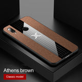 For Huawei P20 Case Matte Cloth Glossy Cover For Huawei P20Pro P20Lite Shockproof Phone Case with Magnetic Ring Holder