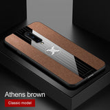 For OnePlus 7 Pro Case Matte Cloth Glossy Cover For OnePlus 6 6T Shockproof Phone Case with Magnetic Ring Holder For One Plus 7