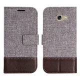 For Samsung A3 A5 A7 2017 Luxury Wallet PU Flip Leather Cell Phone Cover Case Funda Shell Back Cover with Card Holder For A52017