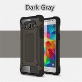 For Samsung Galaxy Grand Prime Phone case TPU+PC Protective Phone Back Shell Hot 2in1 Diamond Armor Hybrid Case Cover for g530
