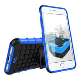 For Samsung S3 S4 S5 S6 S6edge S7 S7edge ect Hybrid Soft Rubber Silicone + Hard PC Shell Phone Case Shockproof stent water case