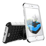 For Samsung S3 S4 S5 S6 S6edge S7 S7edge ect Hybrid Soft Rubber Silicone + Hard PC Shell Phone Case Shockproof stent water case