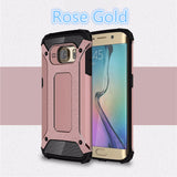 For Samsung galaxy S5 S6 S7edge S6edge plus High Quality Diamond Armor Hybrid PC Phone Case For S8 plus TPU Hard Back Cover Case