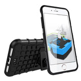 For Sony Z2 Z3 mini Z4 Z5 Premium M4 Aqua M5 E4 Hybrid Soft Rubber Silicone+Hard PC Shell Phone Case Shockproof stent water case