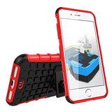 For Sony Z2 Z3 mini Z4 Z5 Premium M4 Aqua M5 E4 Hybrid Soft Rubber Silicone+Hard PC Shell Phone Case Shockproof stent water case