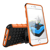 For Sony Z2 Z3 mini Z4 Z5 Premium M4 Aqua M5 E4 Hybrid Soft Rubber Silicone+Hard PC Shell Phone Case Shockproof stent water case