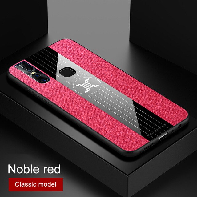 For VIVO IQOO NEO Z5 Z5X Case Matte Cloth Glossy Cover For VIVO V15 S1 S1Pro Shockproof Case with Magnetic Ring Holder