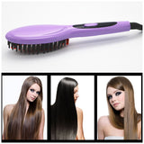 Free Shipping Hair Brush Fast Hair Straightener Comb hair Electric brush comb Irons Auto Straight Hair Comb brush