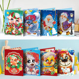 F&S Diamond Painting Store Christmas Cards Collection Cute 15x15cm 8 pcs