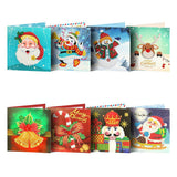 F&S Diamond Painting Store Christmas Cards Collection 15x15cm 8 pcs