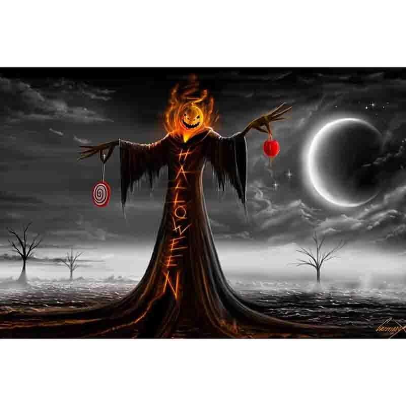 F&S Diamond Painting Store Halloween night