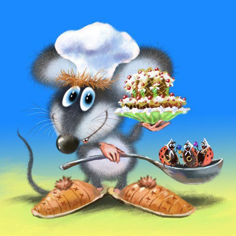 F&S Diamond Painting Store Mouse Cooking