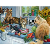 F&S Diamond Painting Store Kitchen Cat