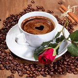 F&S Diamond Painting Store Coffee Cup With Rose