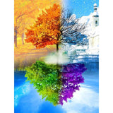 F&S Diamond Painting Store Fantasy Seasons Tree