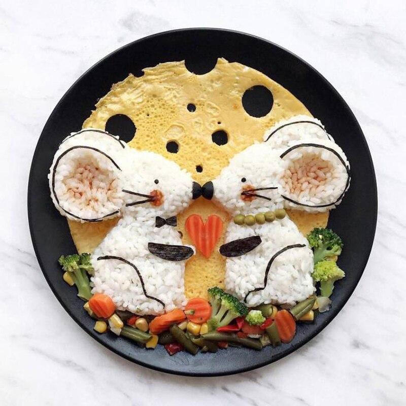 F&S Diamond Painting Store Mice Kiss Food