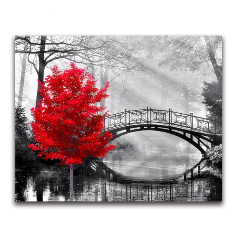 F&S Diamond Painting Store Red Maple
