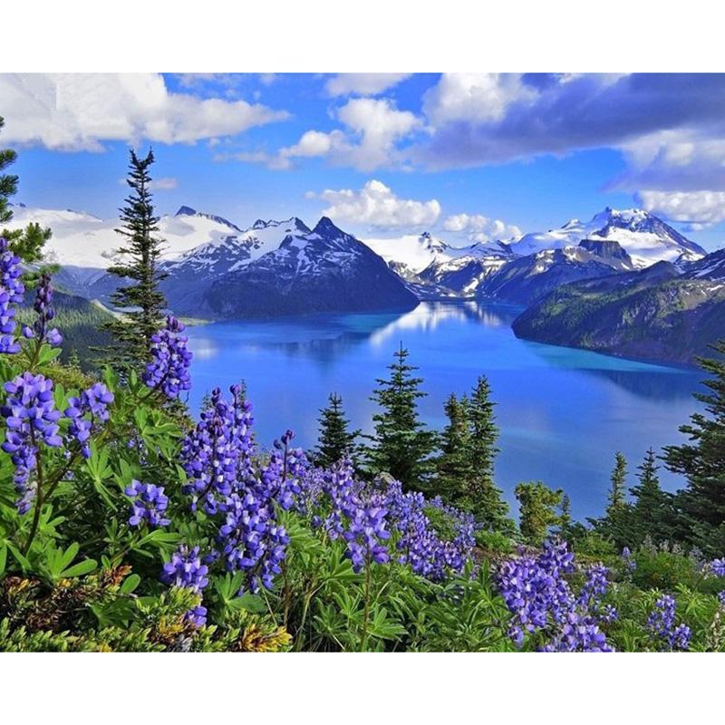 F&S Diamond Painting Store Snow mountain