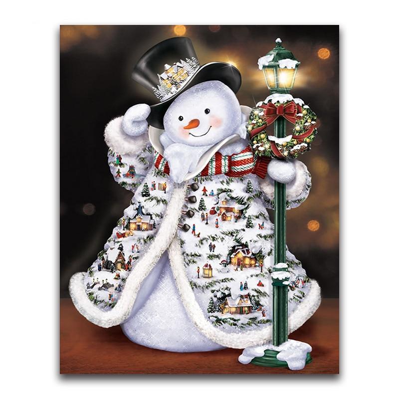 F&S Diamond Painting Store Christmas snowman