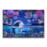 F&S Diamond Painting Store Dolphin Sees Fireworks