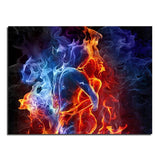 F&S Diamond Painting Store Fantasy Love in Flames