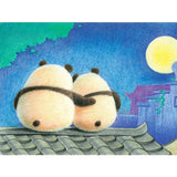 F&S Diamond Painting Store Cartoon of Two Pandas