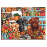 F&S Diamond Painting Store Labrador Puppy's