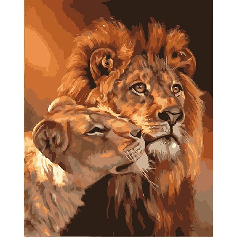F&S Diamond Painting Store Lions And Tigers