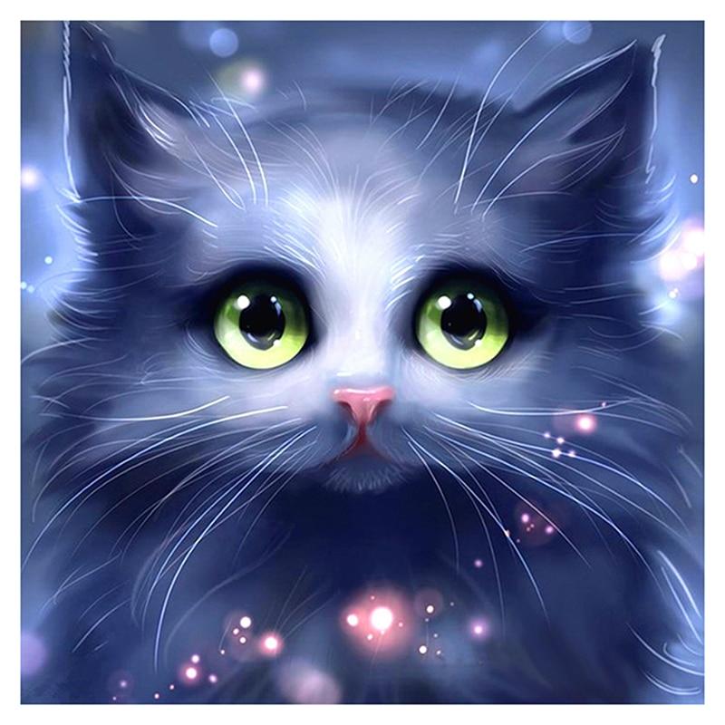 F&S Diamond Painting Store Big Eyes Of Cute Cat