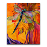 F&S Diamond Painting Store Colorful Dragonfly