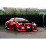 F&S Diamond Painting Store Red Cool Sports Car