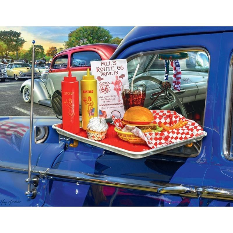 F&S Diamond Painting Store Eating In The Car