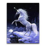 F&S Diamond Painting Store Unicorn in the Snow