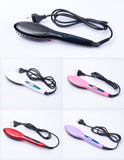 Free Shipping Hair Brush Fast Hair Straightener Comb hair Electric brush comb Irons Auto Straight Hair Comb brush