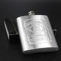 Portable stainless steel hip flask flagon