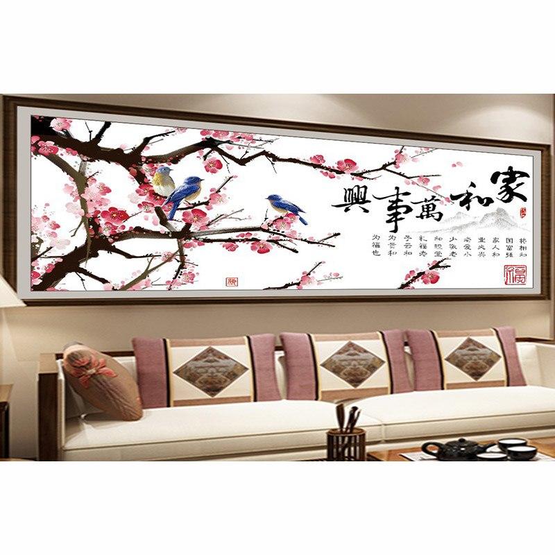 F&S Diamond Painting Store Blue Jay in Blossom