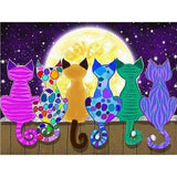 F&S Diamond Painting Store Cats Variegated Colors