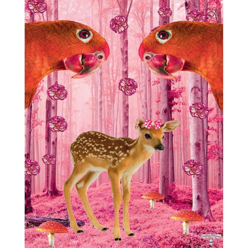 F&S Diamond Painting Store Forest Parrot And Deer