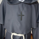 Medieval Monk Priest Christian Friar Missionary Cosplay Robe