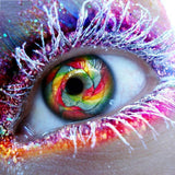 F&S Diamond Painting Store Colored Fantasy Eyes